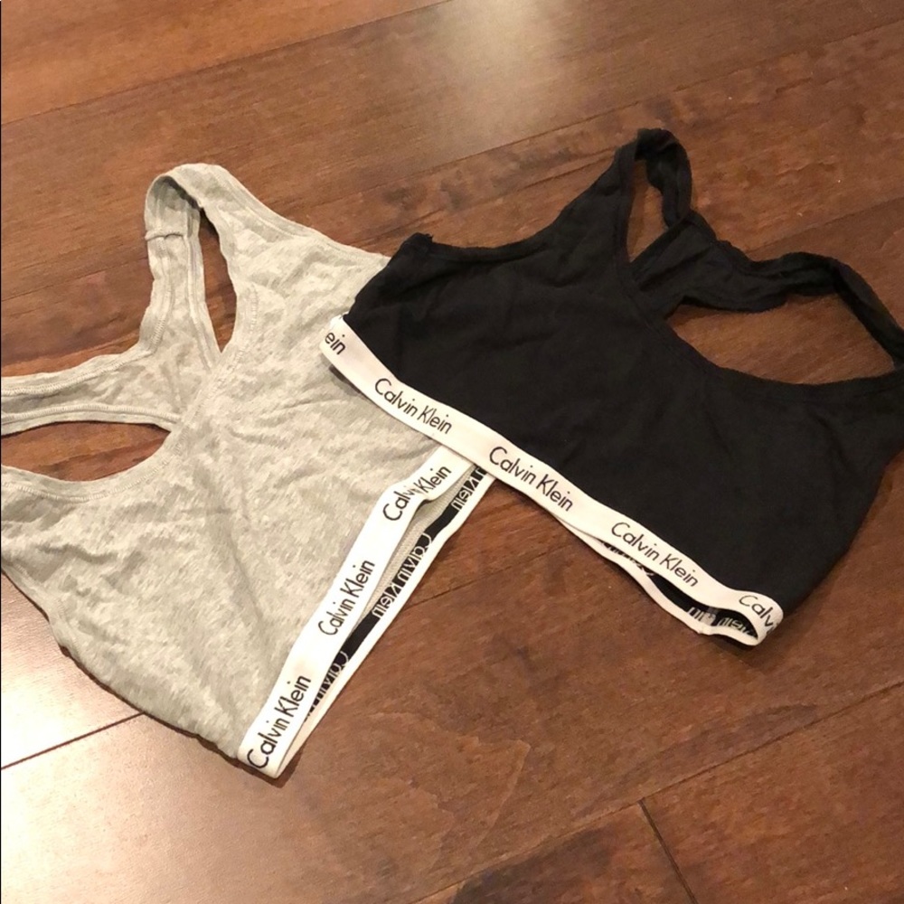 Comfy Calvin Klein lounge bras